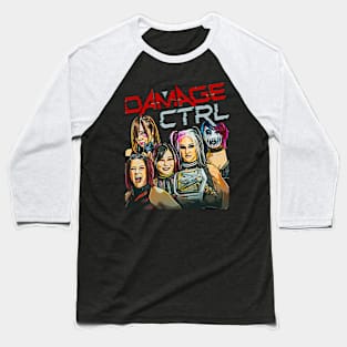 Damage Ctrl Peak Baseball T-Shirt